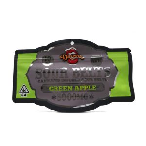 Devour Sour Belts (3000mg) – Green Apple