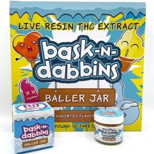 Bask n Dabbins Baller Jar