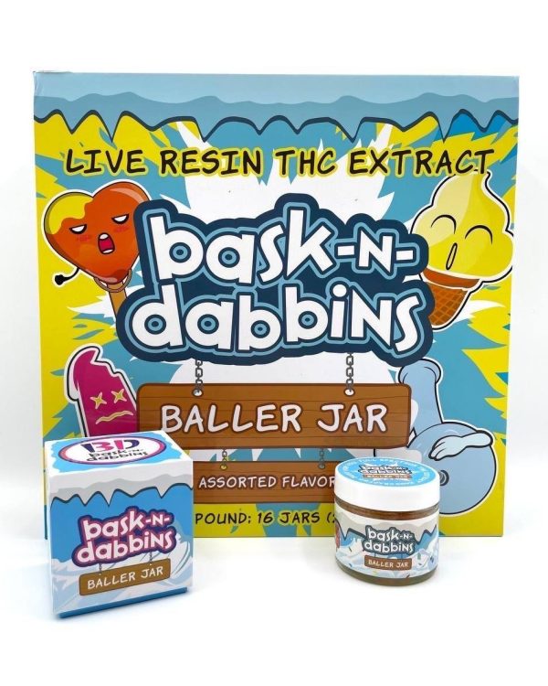 Bask n Dabbins Baller Jar