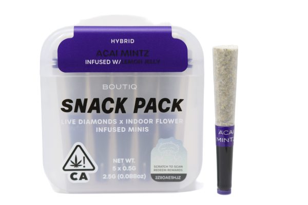 Boutiq Prerolls (2.5g) - Acai Mintz