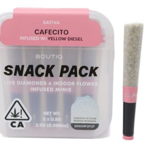 Boutiq Prerolls (2.5g) - Cafecito