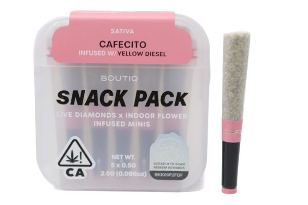 Boutiq Prerolls (2.5g) - Cafecito