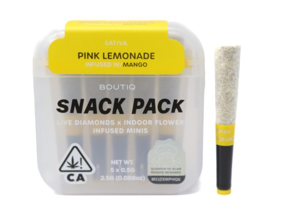 Boutiq Prerolls (2.5g) - Pink Lemonade