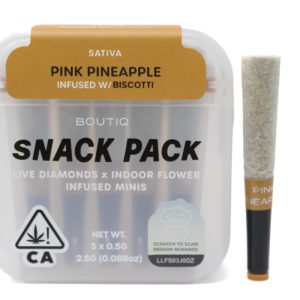 Boutiq Prerolls (2.5g) - Pink Pineapple