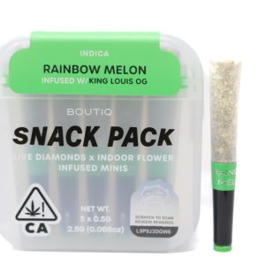Boutiq Prerolls (2.5g) - Rainbow Melon