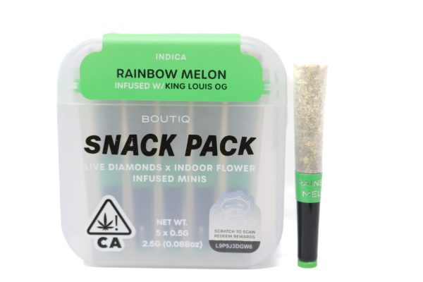Boutiq Prerolls (2.5g) - Rainbow Melon