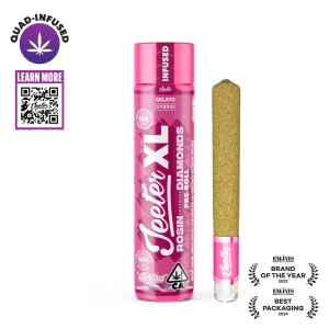 Jeeter XL Rosin Enhanced Diamonds Pre Roll (2g) - Gelato