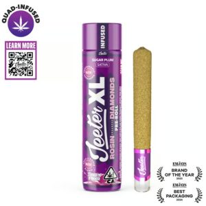 Jeeter XL Rosin Enhanced Diamonds Pre Roll (2g) - Sugar Plum