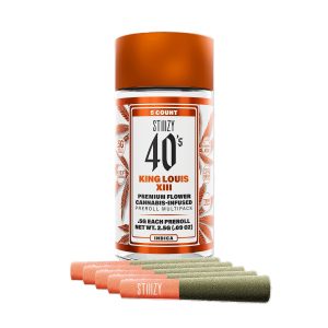 Stiiizy 40's Pre roll Joints (2.5g) - King Louis XIII