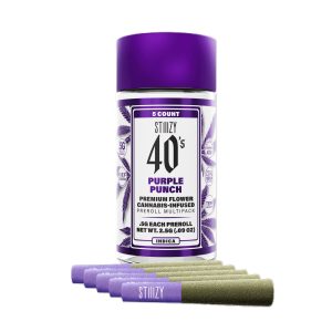 Stiiizy 40's Pre roll Joints (2.5g) - Purple Punch