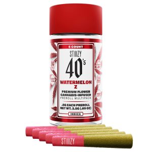 Stiiizy 40's Pre roll Joints (2.5g) - Watermelon Z