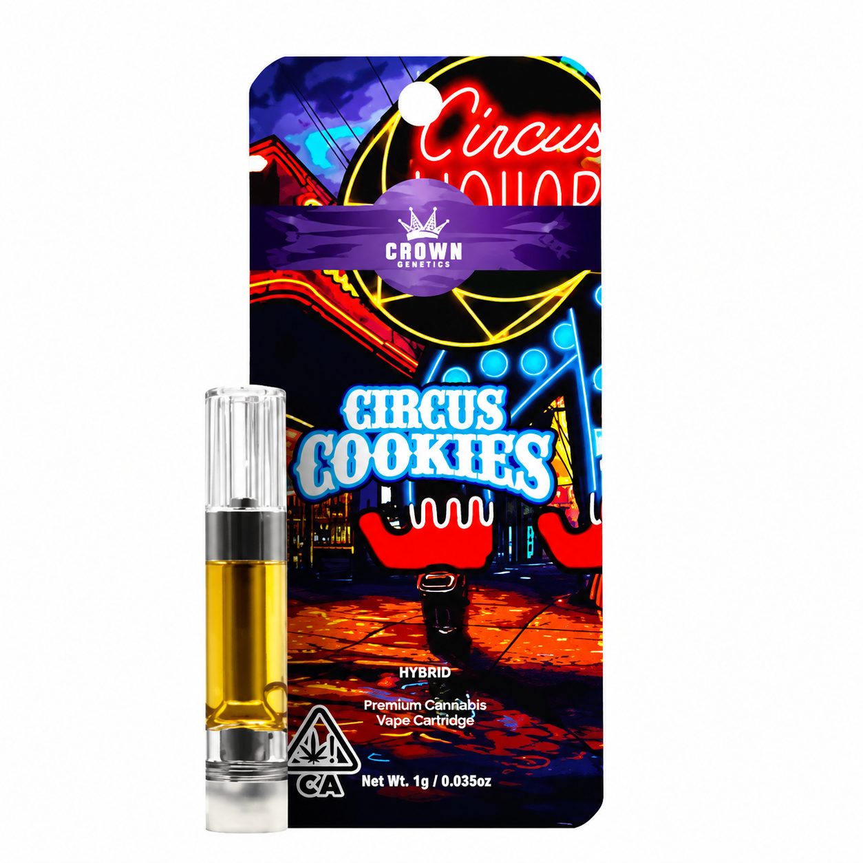 Crown Genetics 510 Cart (1g) - Circus Cookies