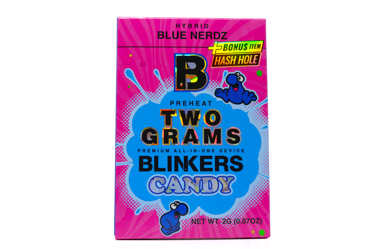 Blinkers Dispo (2g) + Hash Hole - Blue Nerdz