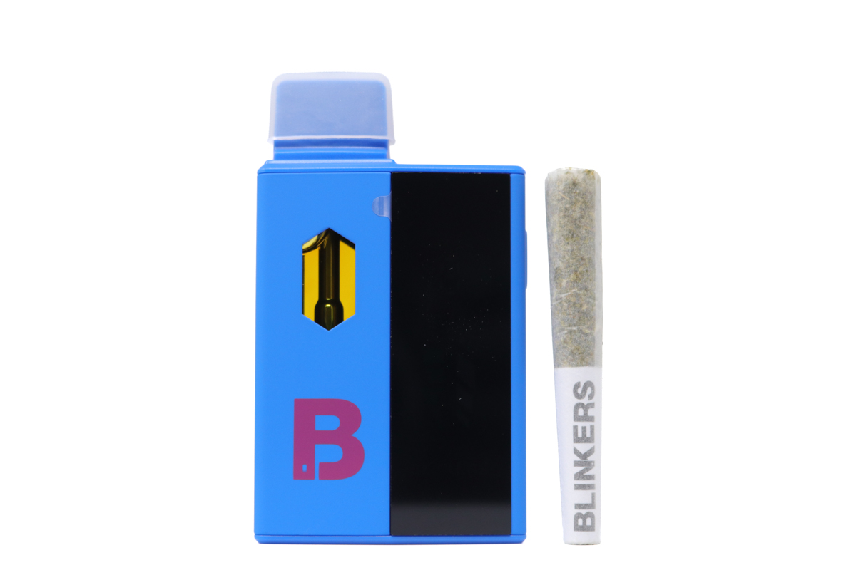 Blinkers Dispo (2g) + Hash Hole - Blue Nerdz - Image 2