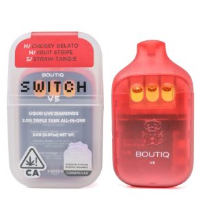 Boutiq Switch V5 (2g) - Cherry Gelato x Fruit Stripe x Straw-Tangie
