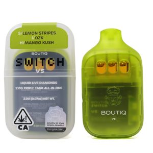 Boutiq Switch V5 (2g) - Lemon Stripes x OZK x Mango Kush