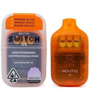Boutiq Switch V5 (2g) - Orange Slush x Mango Runtz x Guava Gelato