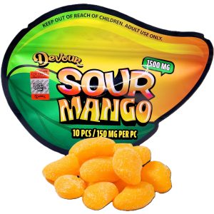 Devour Edibles (1500mg) - Sour Mango