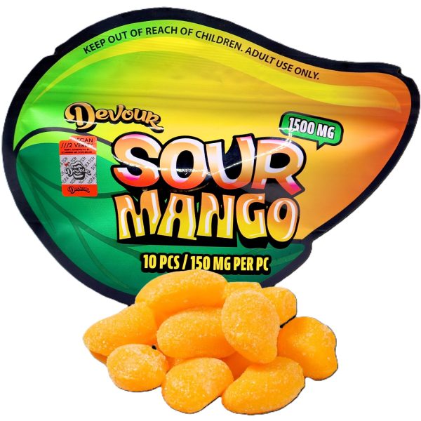 Devour Edibles (1500mg) - Sour Mango