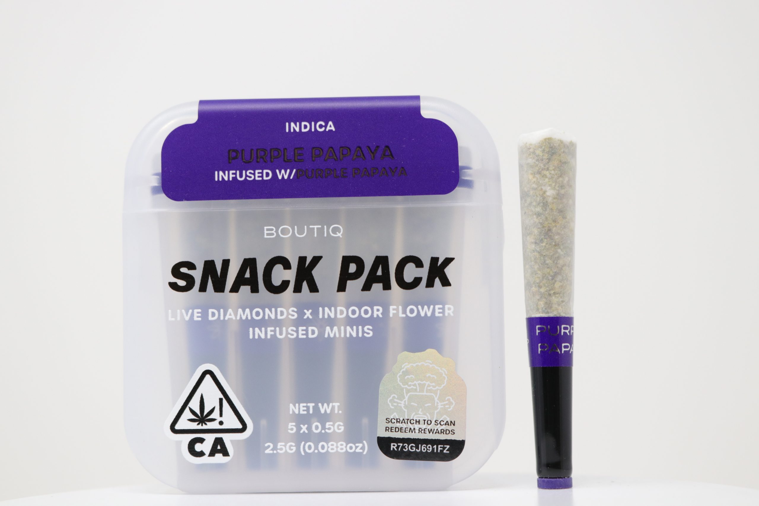 Boutiq Snack Pack (2.5g) – Purple Papaya