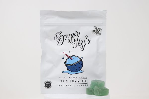 Sugar High Gummies w/ Nanotech (500mg) - Blue Lychee Slush