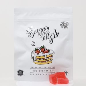 Sugar High Gummies w/ Nanotech (500mg) - Strawberry Shortcake