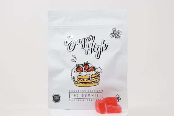 Sugar High Gummies w/ Nanotech (500mg) - Strawberry Shortcake