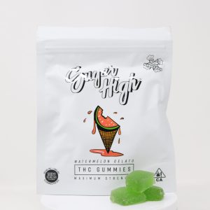 Sugar High Gummies w/ Nanotech (500mg) - Watermelon Gelato