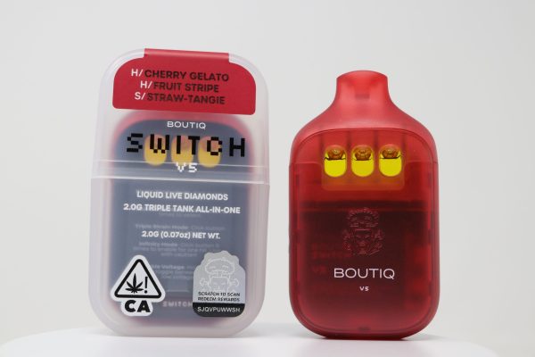 Boutiq Switch V5 (2g) - Cherry Gelato x Fruit Stripe x Straw-Tangie