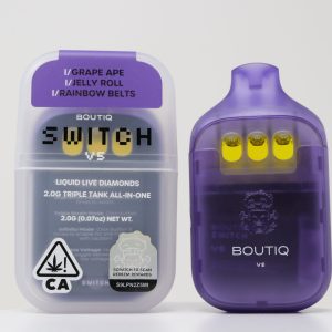 Boutiq Switch V5 (2g) - Grape Ape x Jelly Rolle x Rainbow Belts