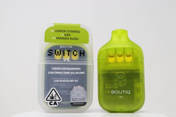 Boutiq Switch V5 (2g) - Lemon Stripes x OZK x Mango Kush