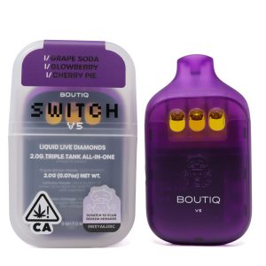 Boutiq Switch V5 (2g) - Grape Soda x Glowberry x Cherry Pie