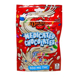 Devour Medicated Chocolates (600mg) - Fruity