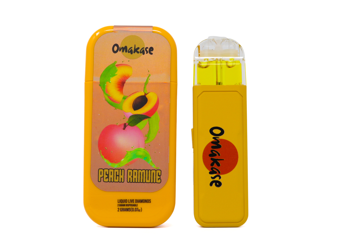 Omakase Liquid Live Diamond Dispo (2g) - Peach Ramune