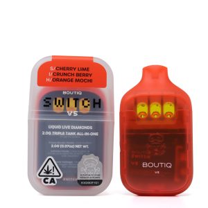 Boutiq Switch V5 (2g) - Cherry Lime x Crunch Berry x Orange Mochi