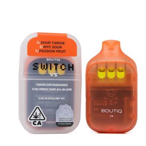 Boutiq Switch V5 (2g) - Sour Tangie x NYC Sour x Passion Fruit