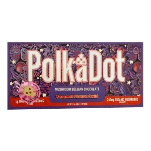Polka Dots Magic Chocolate (5g) - Caramel Peanut Swirl