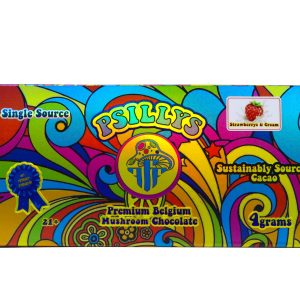 Psillys Premium Belgium Chocolate (4g) - Strawberrys & Cream