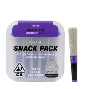 Boutiq Snack Pack (2.5g) - Grape Ape
