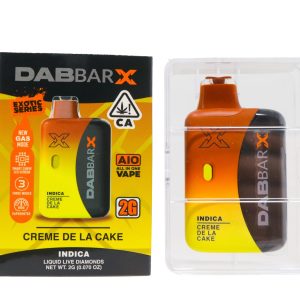 Dab Bar X AIO (2g) - Creme De La Cake