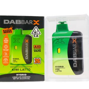 Dab Bar X AIO (2g) - Kiwi Latto
