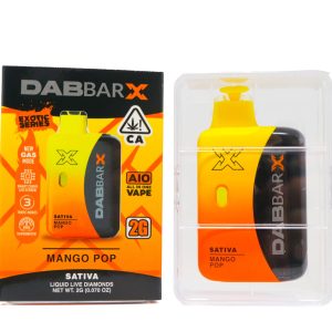 Dab Bar X AIO (2g) - Mango Pop