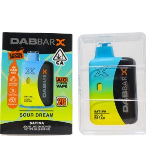 Dab Bar X AIO (2g) - Sour Dream