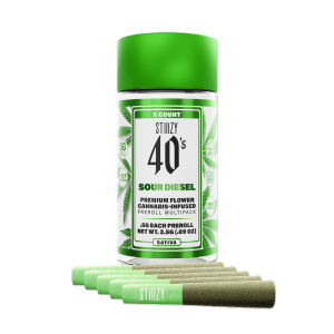 Stiiizy 40's Pre roll Joints (2.5g) - Sour Diesel