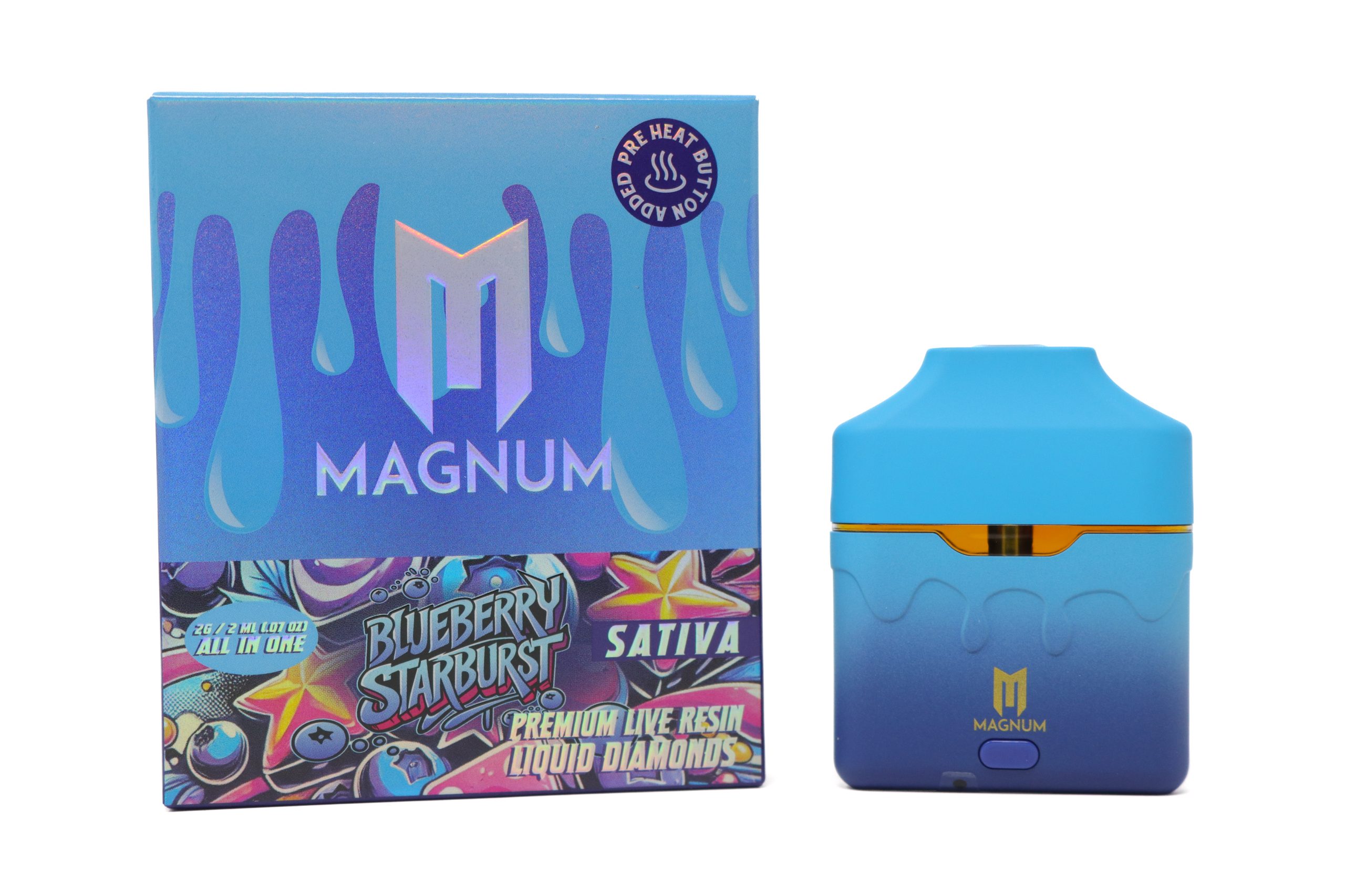 Magnum Dispo (2g) - Blueberry Starburst