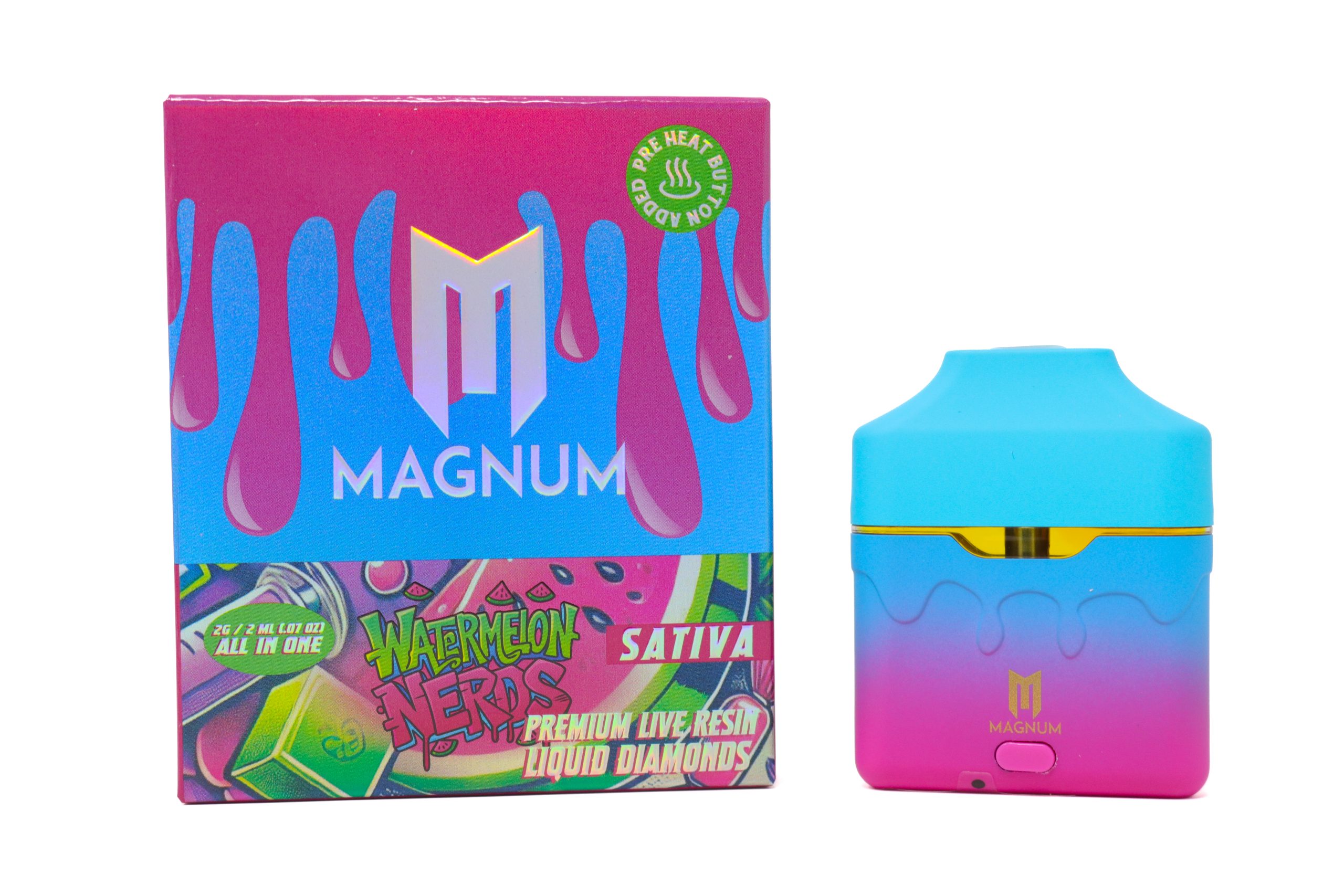 Magnum Dispo (2g) - Watermelon Nerds