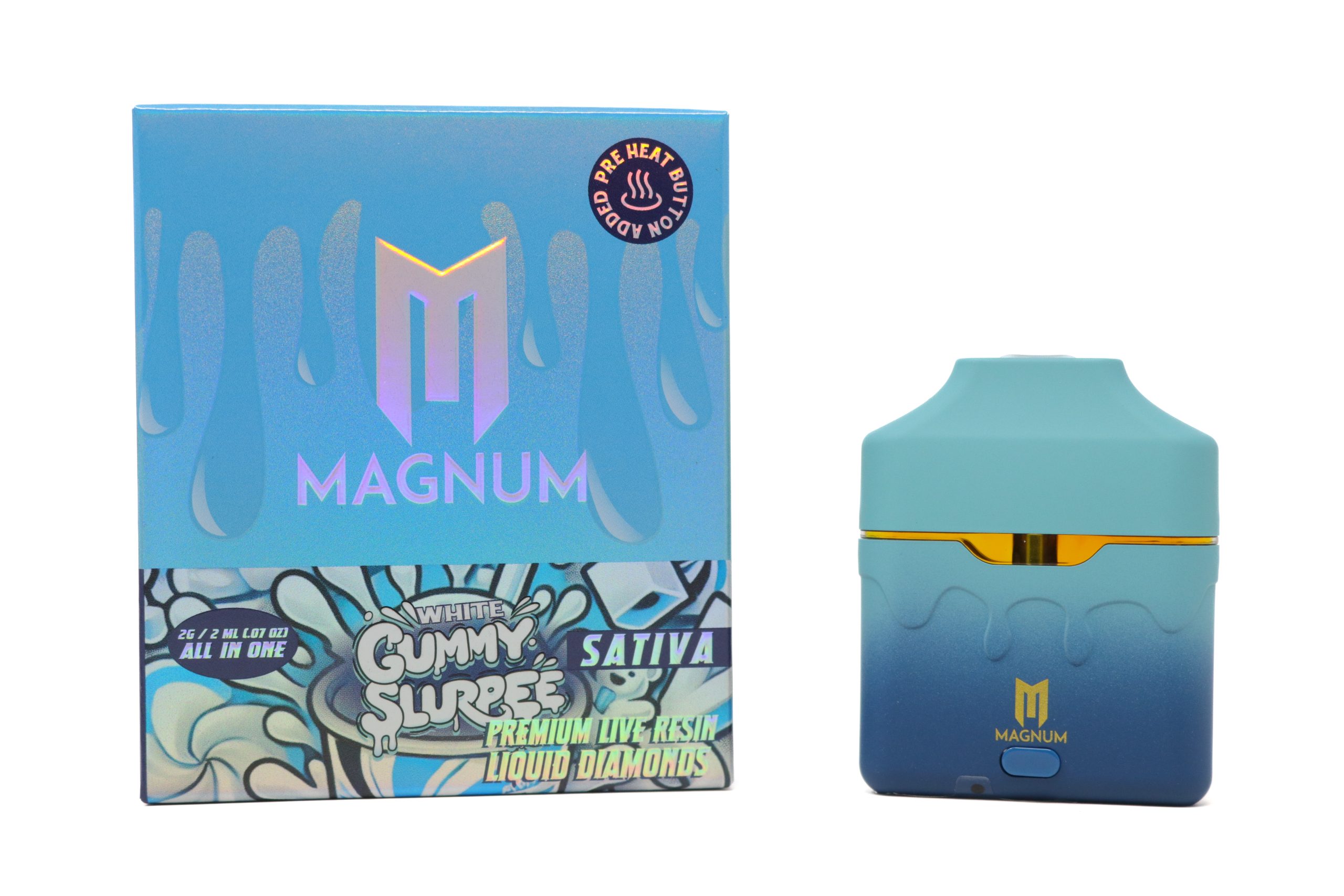 Magnum Dispo (2g) - White Gummy Slurpee