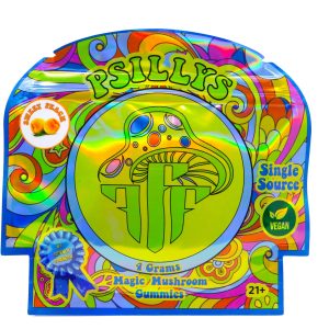Psillys Magic Mushroom Gummies (4g) - Sweet Peach
