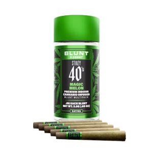 Stiiizy .5G 40's Infused Mini Blunts 5 Pack (2.5g) - Magic Melon