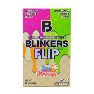 Blinkers Flip Dual Chamber Disposable (2g) - Rainbow Sherbet x Honeydew Sorbet